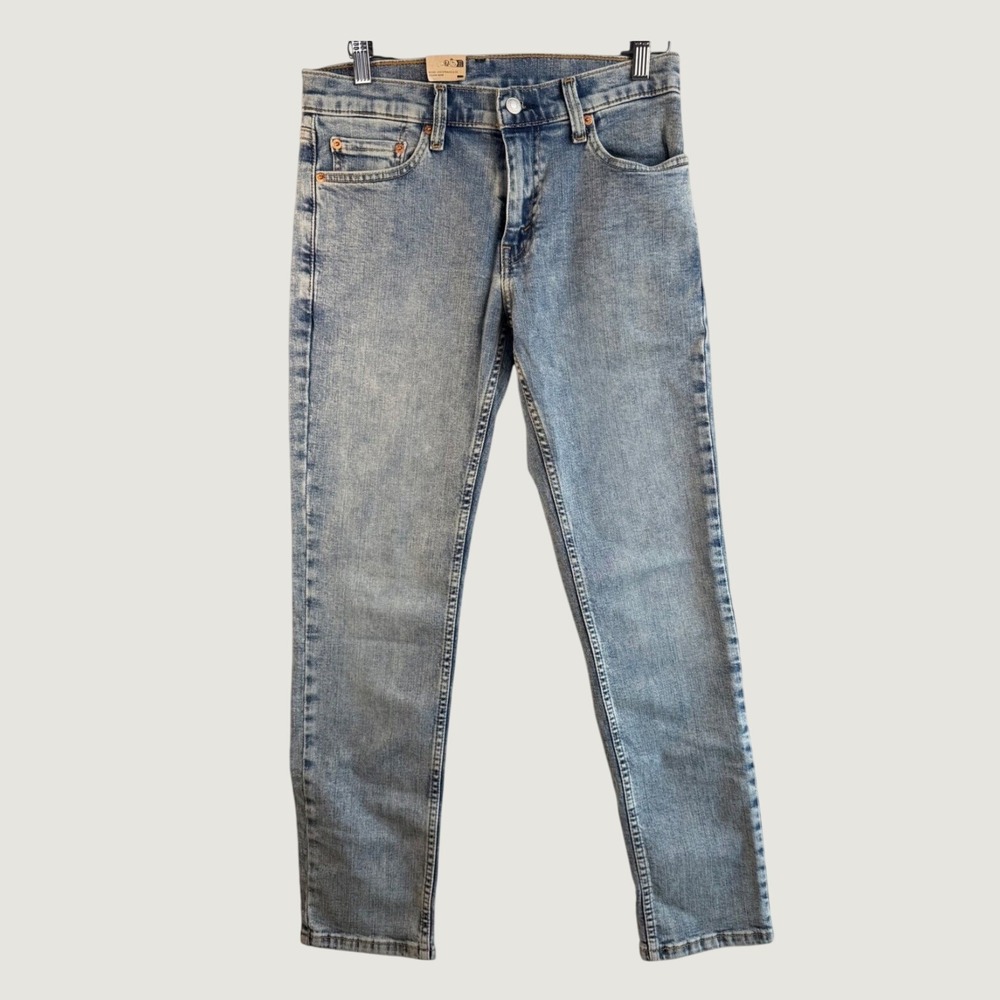 Levi 511 Slim Fit Jeans Mens 29x30 Blue New Denim
